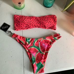 NEW watermelon bikini size s NWT